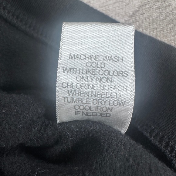 On The Byas Mens XL Full Zip Hoodie Black Cotton Blend RN 090233 - Picture 9 of 11